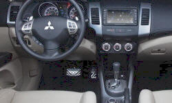 Mitsubishi Models at TrueDelta: 2013 Mitsubishi Outlander interior