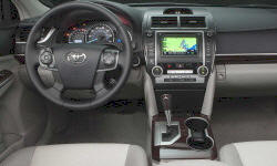 Sedan Models at TrueDelta: 2014 Toyota Camry interior