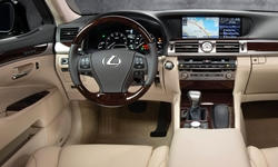 Sedan Models at TrueDelta: 2017 Lexus LS interior