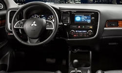 Mitsubishi Models at TrueDelta: 2015 Mitsubishi Outlander interior