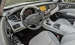Sedan Models at TrueDelta: 2018 Kia K900 interior
