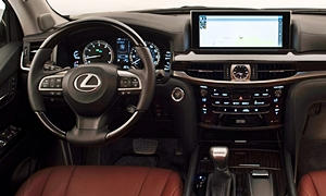 SUV Models at TrueDelta: 2022 Lexus LX interior