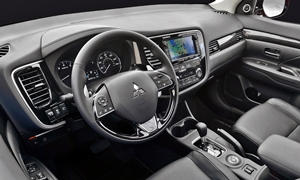 SUV Models at TrueDelta: 2021 Mitsubishi Outlander interior