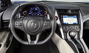 Coupe Models at TrueDelta: 2022 Acura NSX interior