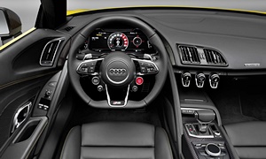 Audi Models at TrueDelta: 2018 Audi R8 interior