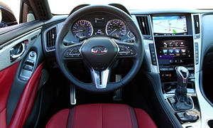 Coupe Models at TrueDelta: 2022 Infiniti Q60 interior