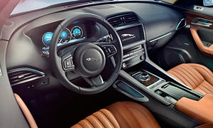 2017 Jaguar F-Pace interior