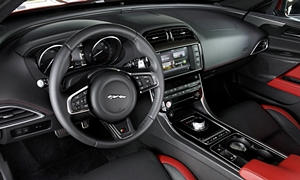 Sedan Models at TrueDelta: 2019 Jaguar XE interior