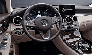 SUV Models at TrueDelta: 2019 Mercedes-Benz GLC Coupe interior