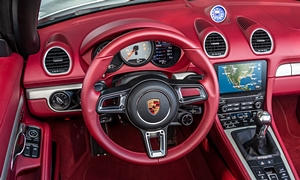 Porsche Models at TrueDelta: 2024 Porsche 718 Boxster interior