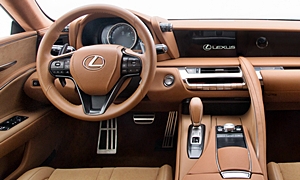 Lexus Models at TrueDelta: 2024 Lexus LC interior