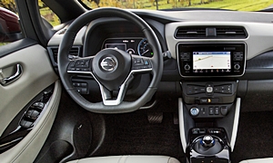 Nissan Models at TrueDelta: 2022 Nissan LEAF interior