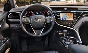 Sedan Models at TrueDelta: 2020 Toyota Camry interior