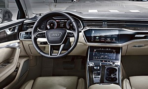 Wagon Models at TrueDelta: 2024 Audi A6 / S6 / RS6 interior