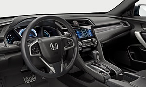 Hatch Models at TrueDelta: 2021 Honda Civic interior