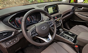 Hyundai Models at TrueDelta: 2020 Hyundai Santa Fe interior