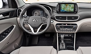 Hyundai Models at TrueDelta: 2021 Hyundai Tucson interior