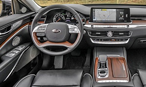 Sedan Models at TrueDelta: 2020 Kia K900 interior