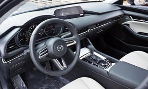 Sedan Models at TrueDelta: 2023 Mazda Mazda3 interior