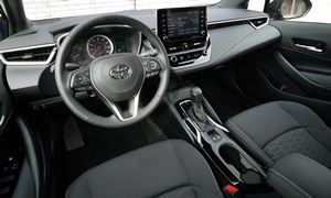 Toyota Models at TrueDelta: 2025 Toyota Corolla Hatchback interior