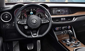 Alfa Romeo Models at TrueDelta: 2024 Alfa Romeo Stelvio interior