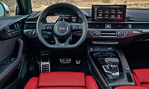 Audi Models at TrueDelta: 2024 Audi A4 / S4 interior
