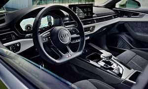 Convertible Models at TrueDelta: 2022 Audi A5 / S5 / RS5 interior