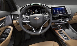 Cadillac Models at TrueDelta: 2022 Cadillac CT5 interior