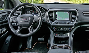 GMC Models at TrueDelta: 2024 GMC Acadia interior