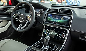 Sedan Models at TrueDelta: 2020 Jaguar XE interior