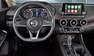 Sedan Models at TrueDelta: 2022 Nissan Sentra interior