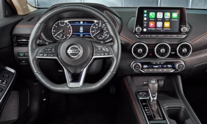 Nissan Models at TrueDelta: 2023 Nissan Sentra interior