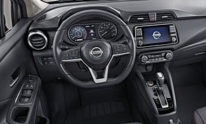 Nissan Models at TrueDelta: 2022 Nissan Versa interior