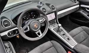 Convertible Models at TrueDelta: 2023 Porsche 718 Spyder interior