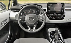 Toyota Models at TrueDelta: 2025 Toyota Corolla interior