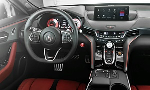 Sedan Models at TrueDelta: 2023 Acura TLX interior