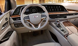 SUV Models at TrueDelta: 2023 Cadillac Escalade interior