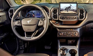 SUV Models at TrueDelta: 2022 Ford Bronco Sport interior
