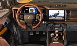 SUV Models at TrueDelta: 2023 Ford Bronco interior