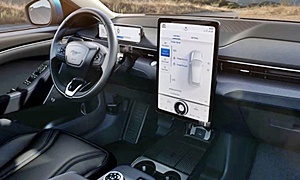 SUV Models at TrueDelta: 2022 Ford Mustang Mach-E interior