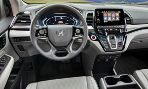 Honda Models at TrueDelta: 2025 Honda Odyssey interior