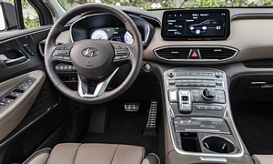 SUV Models at TrueDelta: 2023 Hyundai Santa Fe interior