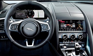 Convertible Models at TrueDelta: 2023 Jaguar F-Type interior