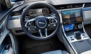 Jaguar Models at TrueDelta: 2024 Jaguar XF interior