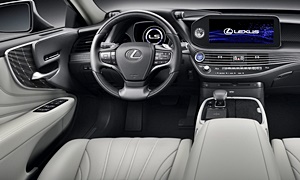 Sedan Models at TrueDelta: 2023 Lexus LS interior