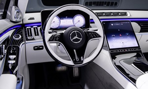 Sedan Models at TrueDelta: 2023 Mercedes-Benz Maybach S-Class interior