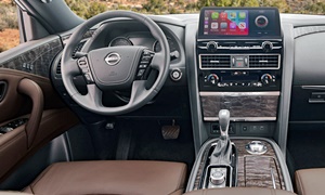 Nissan Models at TrueDelta: 2024 Nissan Armada interior