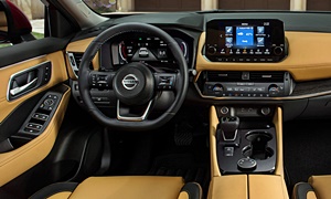 Nissan Models at TrueDelta: 2024 Nissan Rogue interior