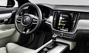 Wagon Models at TrueDelta: 2021 Volvo V90 interior