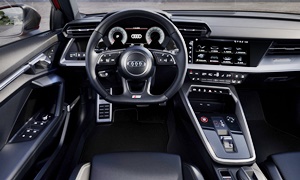 Sedan Models at TrueDelta: 2023 Audi A3 / S3 / RS3 interior